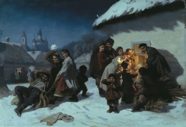 Константин Трутовский. Колядки в Малороссии. 1864