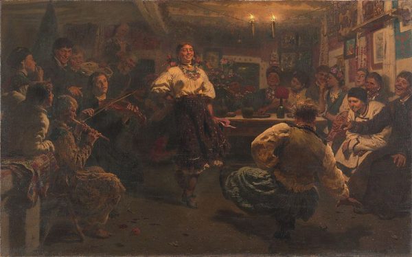 Илья Репин. Картина «Вечеринцы». 1881 год